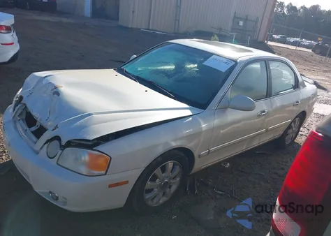 2004 Kia Optima Ex V6/Lx V6 z USA, uszkodzony, nr VIN KNAGD128145367345